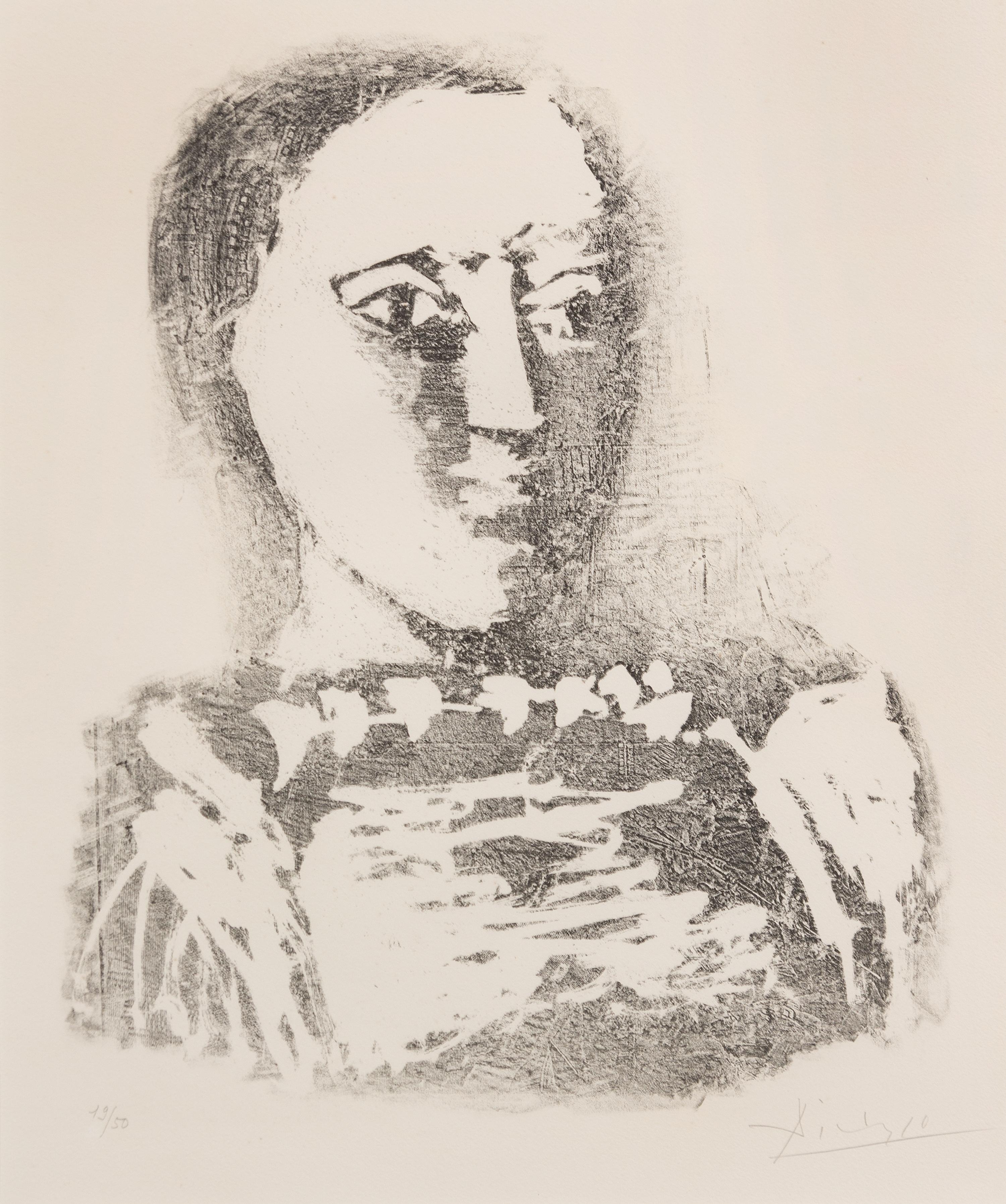Pablo Picasso, (Spanish, 1881-1973), Le Chandail Brode