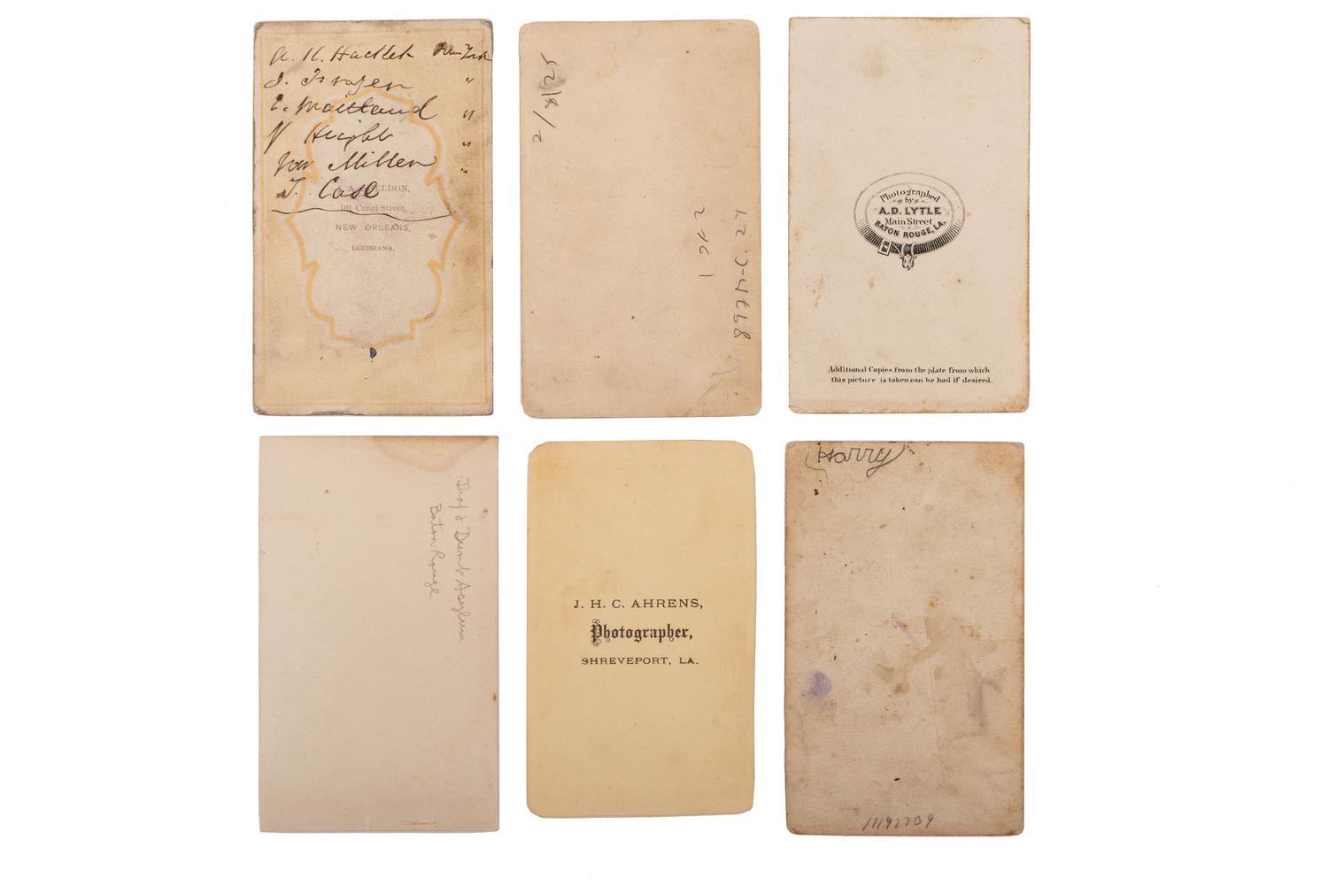 [CIVIL WAR] -- [LOUISIANA].