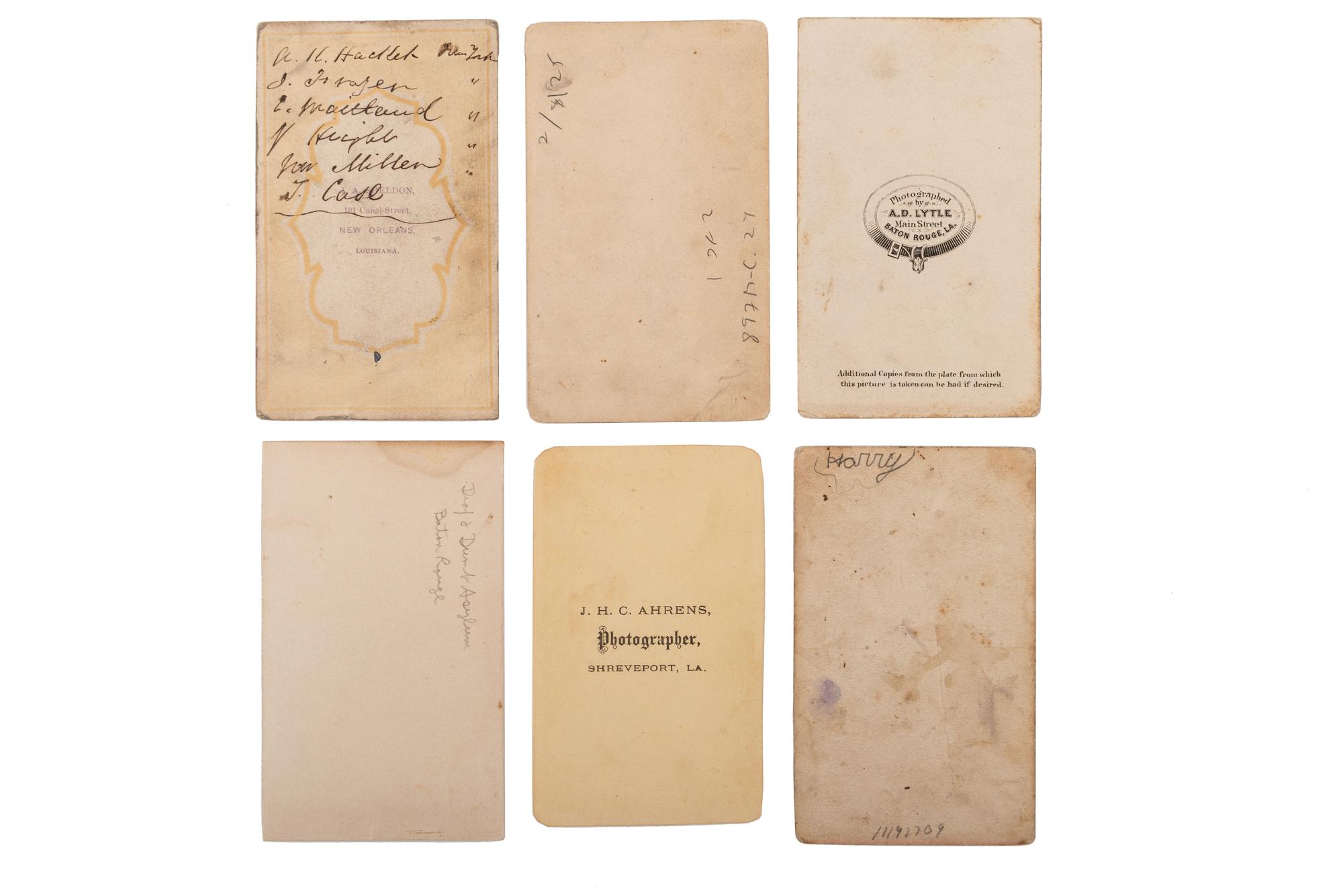 [CIVIL WAR] -- [LOUISIANA].