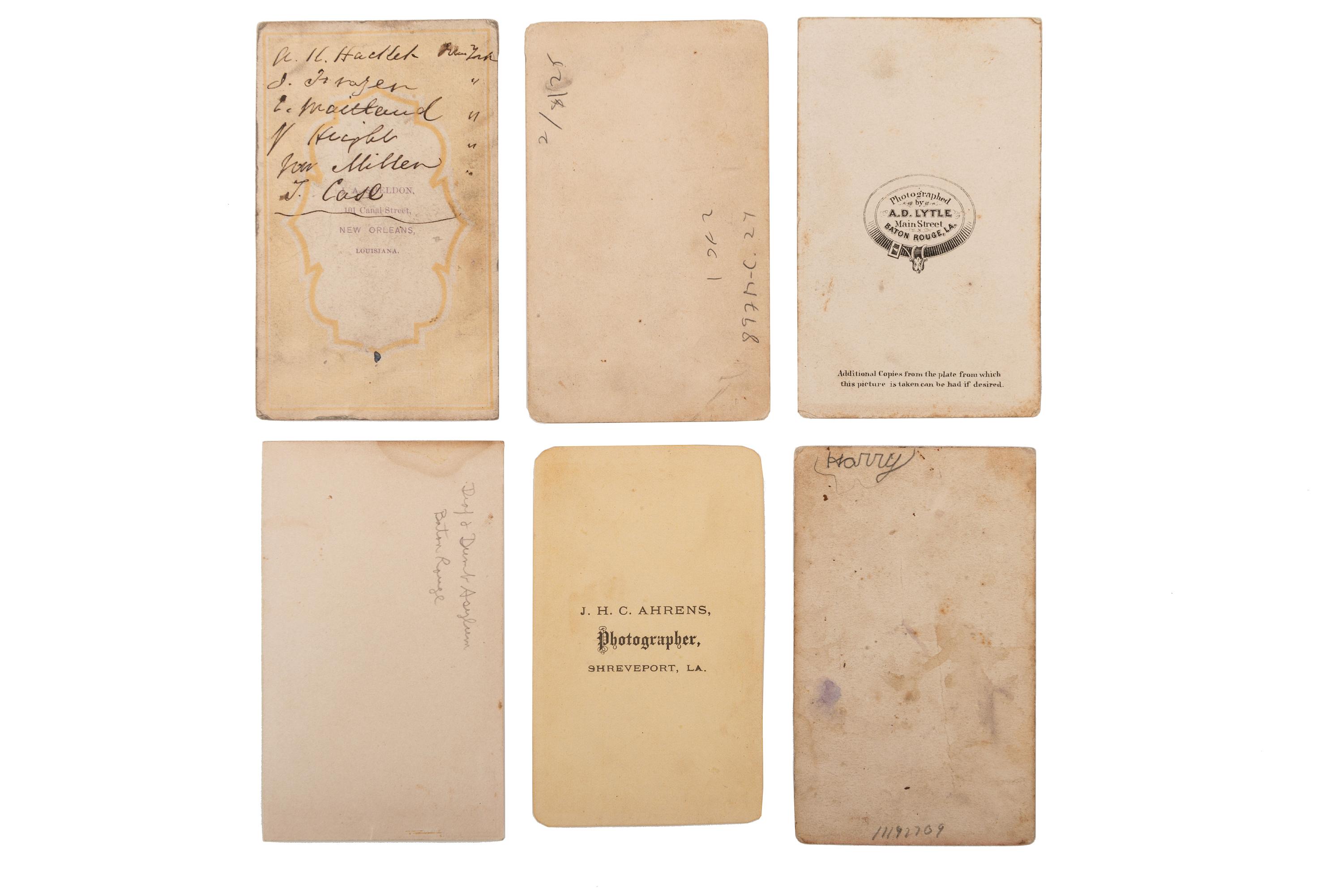[CIVIL WAR] -- [LOUISIANA].