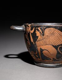 A Lucanian Red-Figured Skyphos