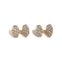 EDWARDIAN, DIAMOND CUFFLINKS