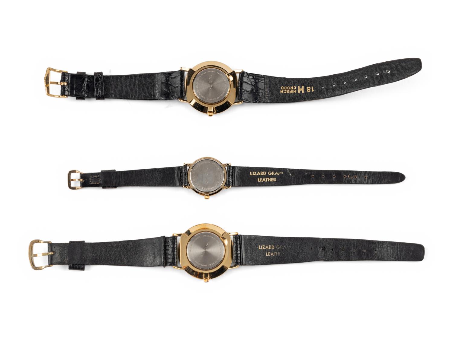 A Group of Three 1985 Chicago Bears Super Bowl Champions Commemorative Watches from The Collection of Mike Ditka,