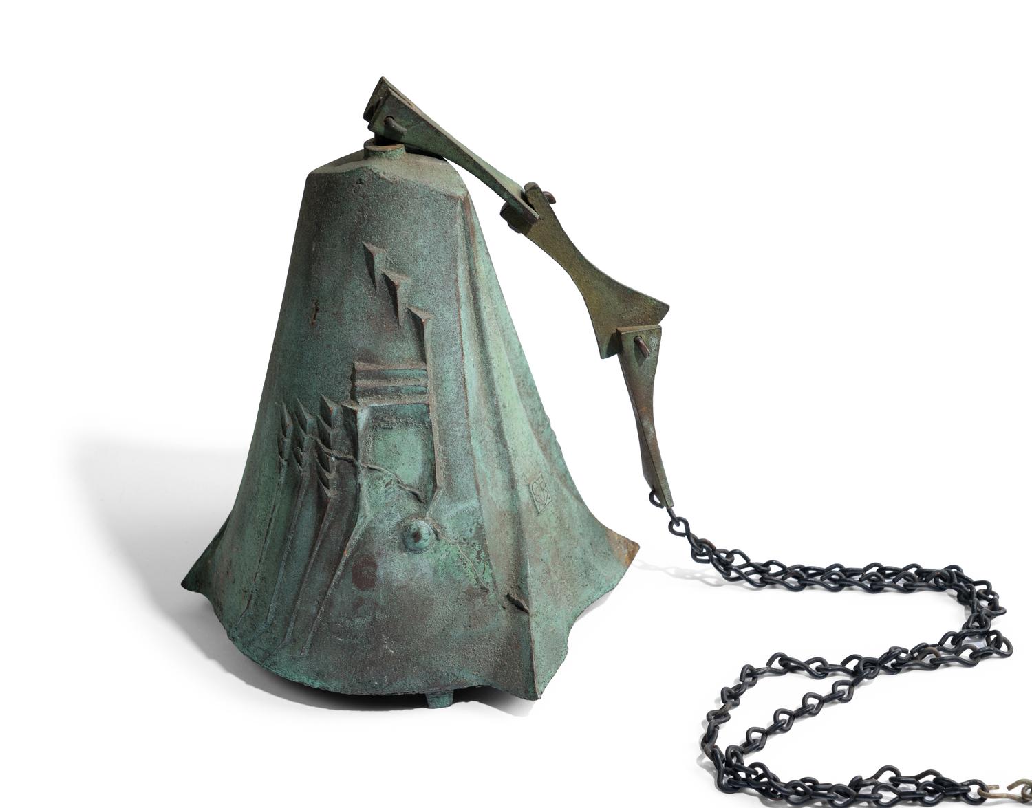 Cosanti Bronze Windbell, c. 1970 Acrosanti, USA