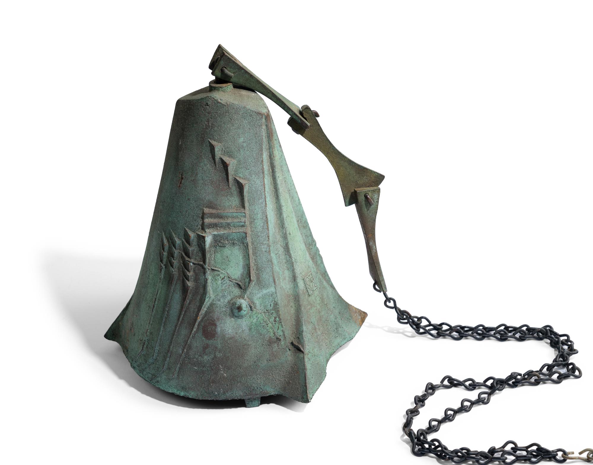 Cosanti Bronze Windbell, c. 1970 Acrosanti, USA