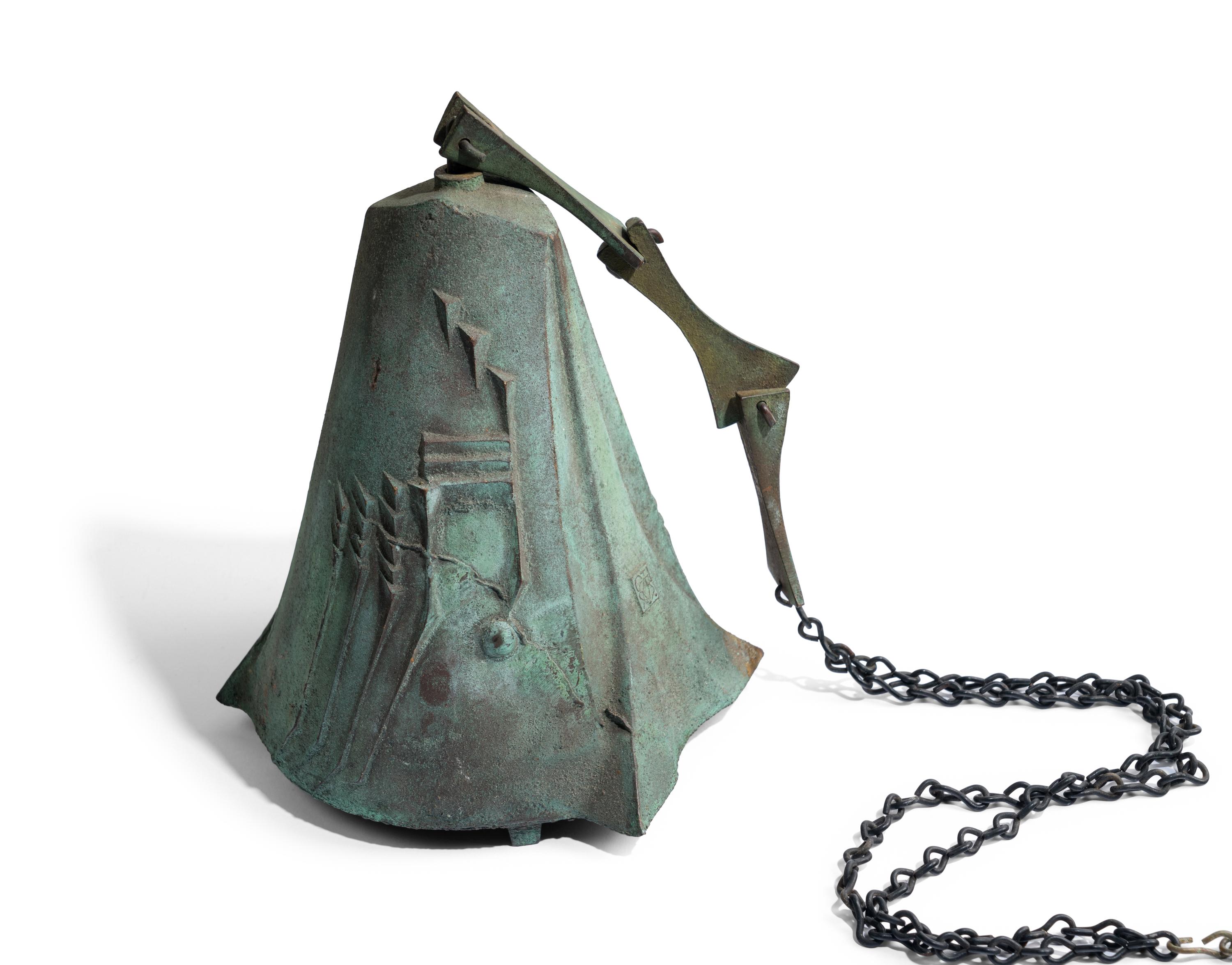 Cosanti Bronze Windbell, c. 1970 Acrosanti, USA