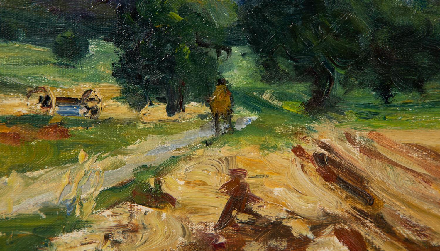 Le peintre au paysage