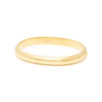 TIFFANY & CO., YELLOW GOLD BANGLE BRACELET