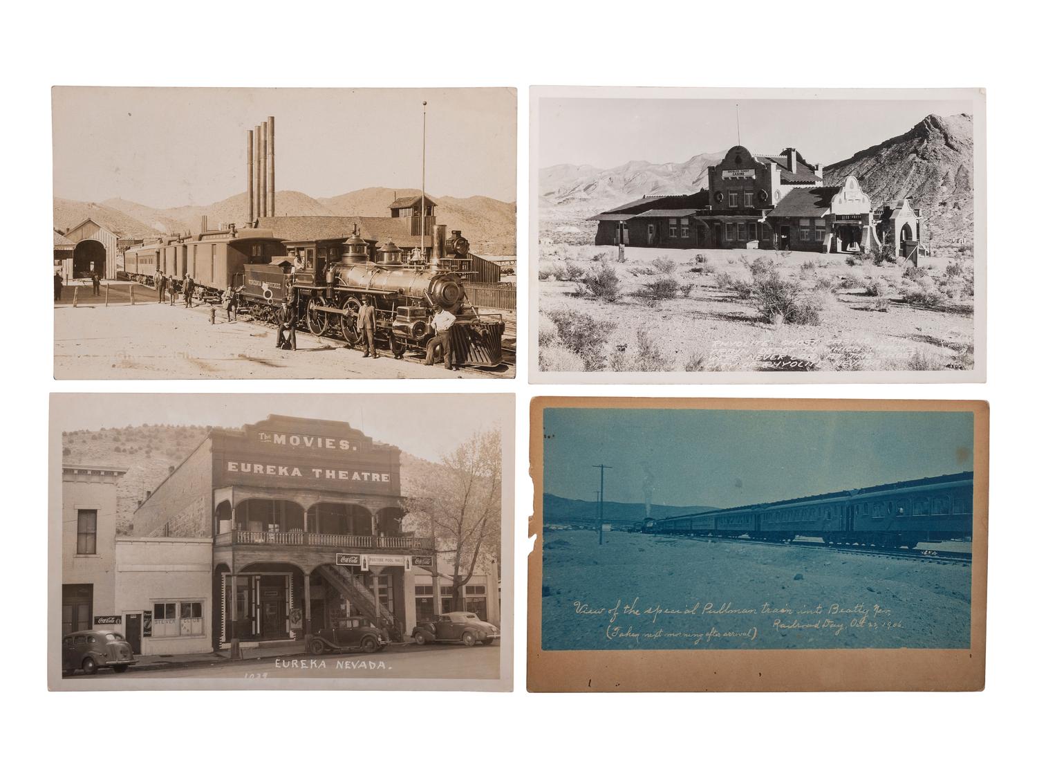 [WESTERN AMERICANA]. A group of approx. 60 RPPCs and photographs from Nevada.