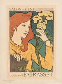 Various artists, , Centenaire de la Lithographie by Frederic Hugo d' Alesi (French, 1849-1906) and Salon des Cent by Eugene Grasset (Fr