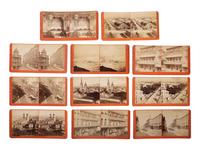 [WESTERN AMERICANA]. WATKINS, Carleton (1829-1916), photographer. A group of 17 stereoviews showing San Francisco and vicinity. San Francisco, CA.