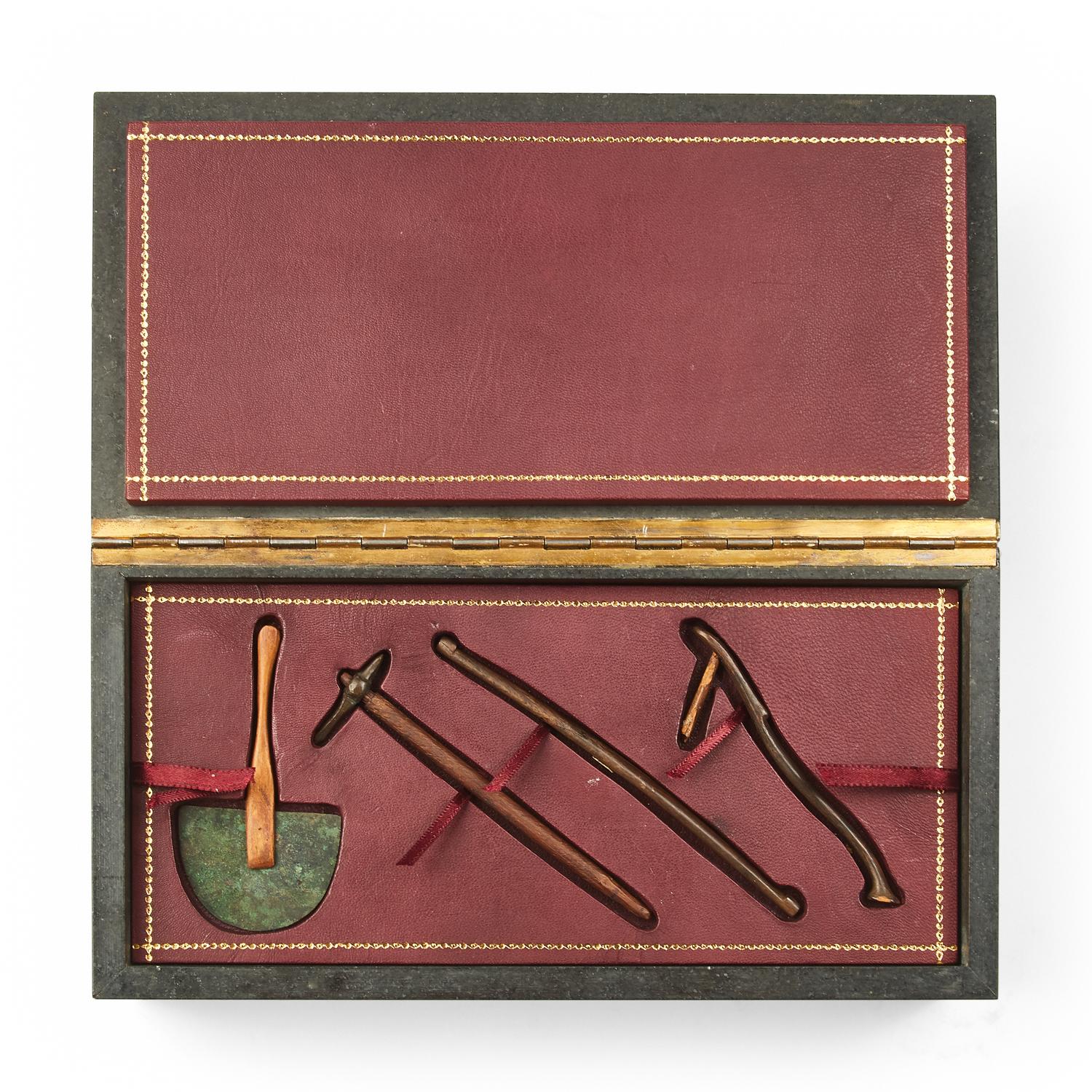 A Set of Four Egyptian Model Tools
