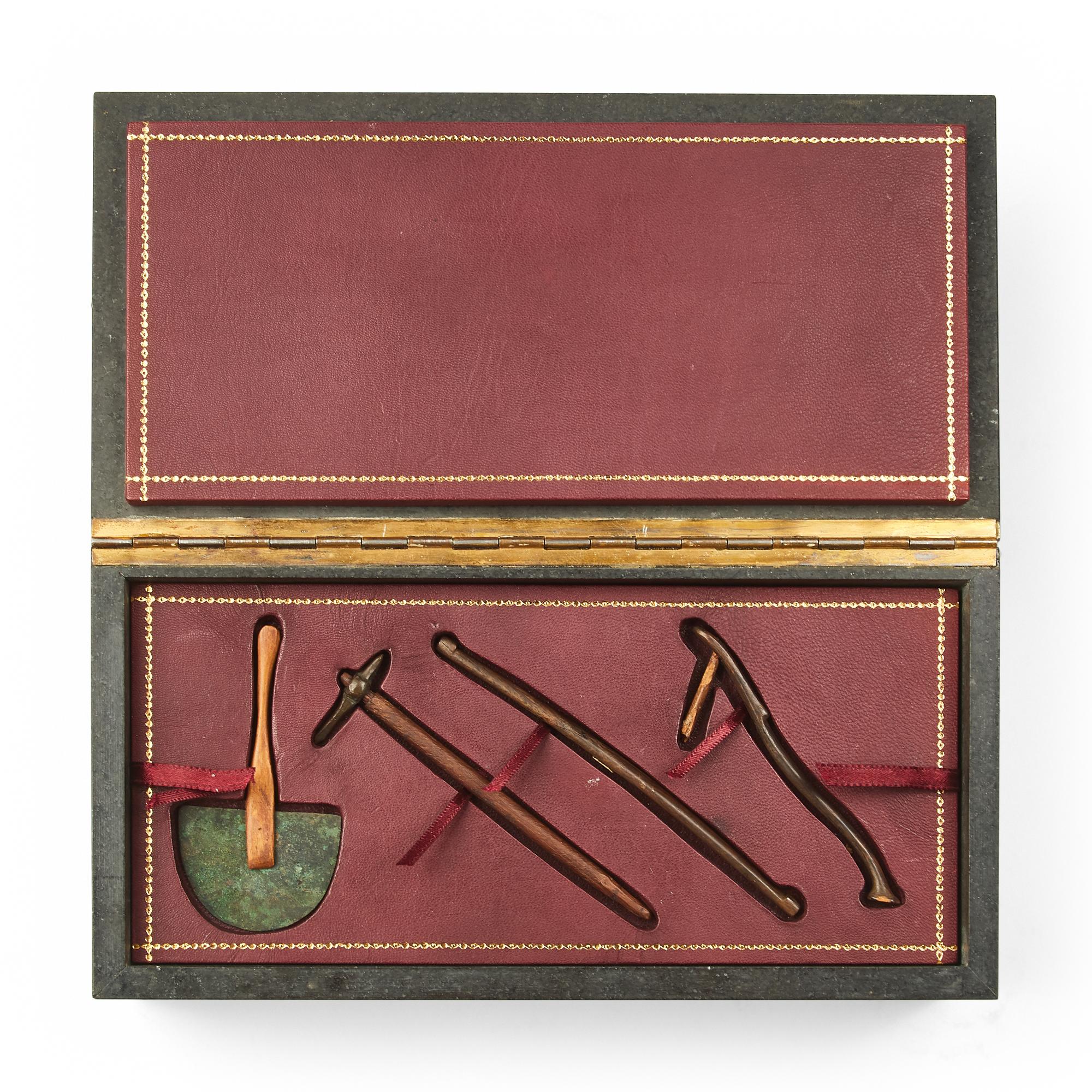 A Set of Four Egyptian Model Tools