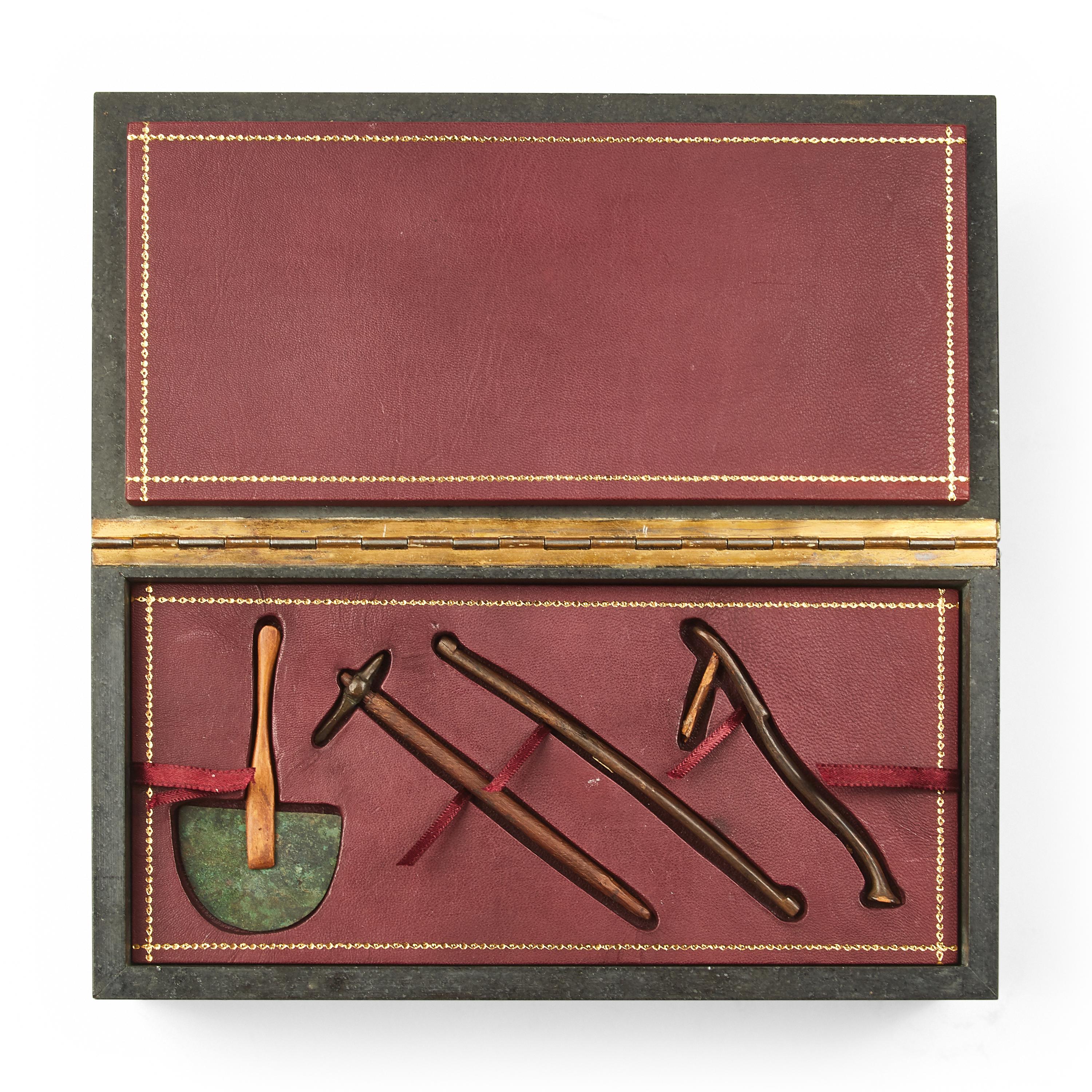 A Set of Four Egyptian Model Tools