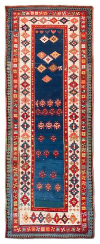 A Talish Wool Runner 8 feet 2 inches x 3 feet 3 inches. — CIRCA 1870