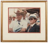 [POLITICS]. Collection of presidential and political autographs and ephemera associated with West Virginia Senator Robert C. Byrd (1917-2010) and his long-time associate James B. Huggins (1950- ).