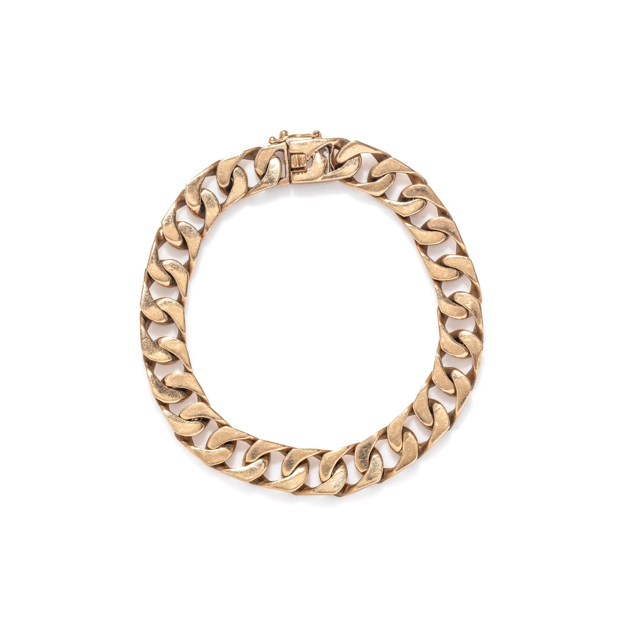 YELLOW GOLD BRACELET