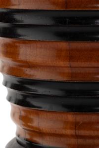 A Near Pair of Dutch Walnut and Part Ebonized Peat Buckets