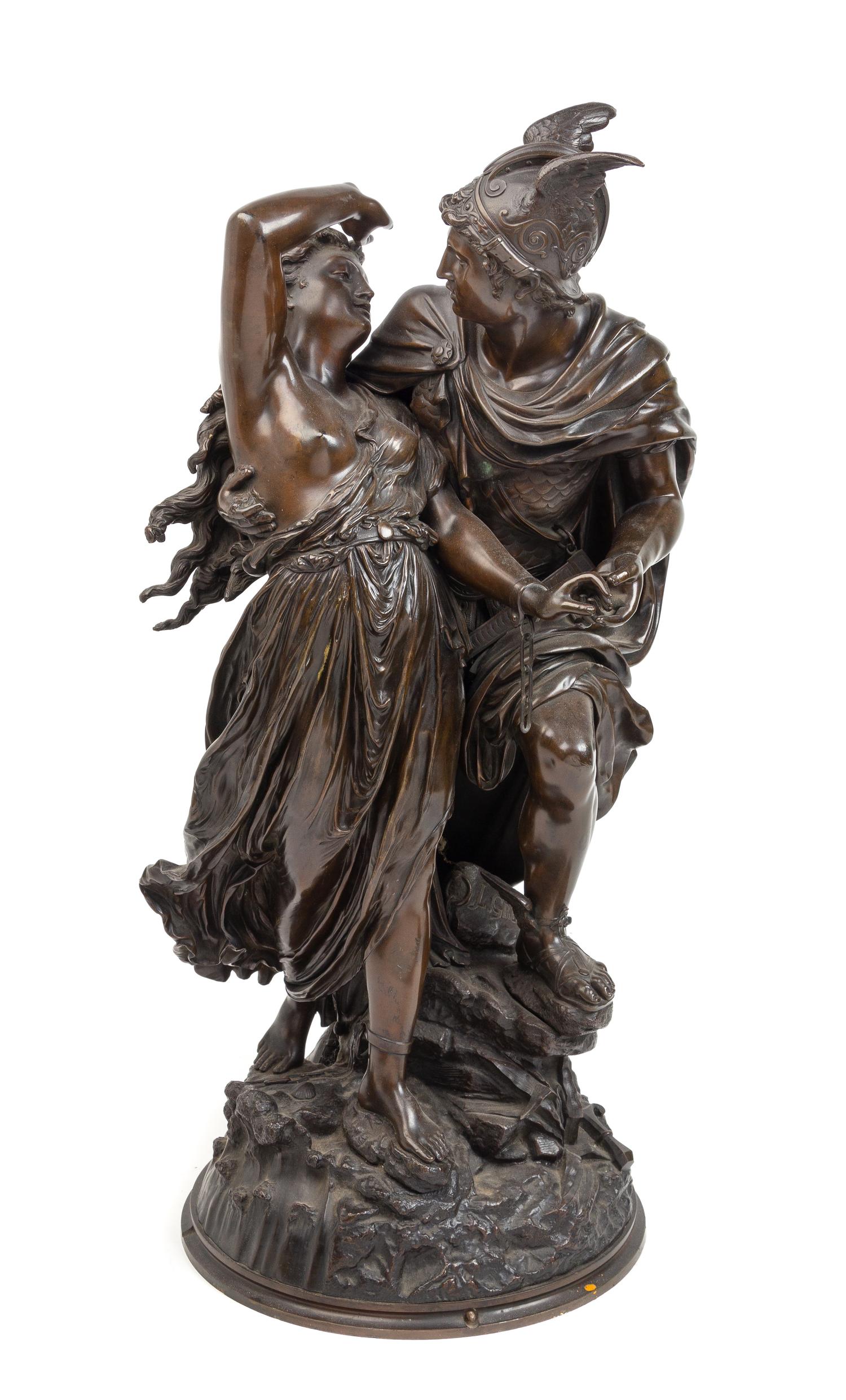Leon Gregoire, (French, 1840-1890), The Rescue of Andromeda