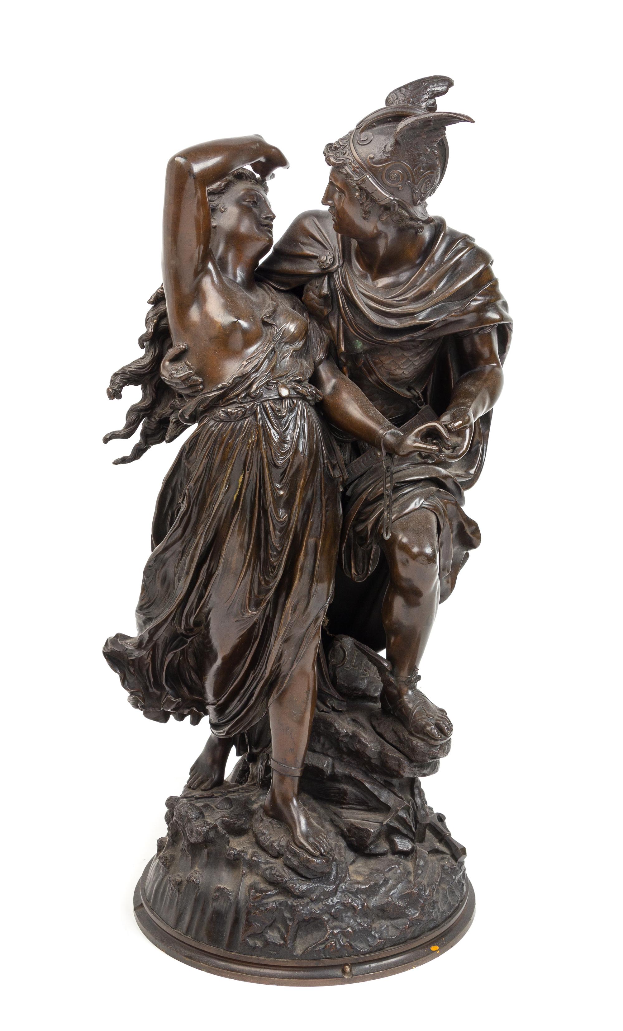 Leon Gregoire, (French, 1840-1890), The Rescue of Andromeda