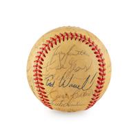 A 1985 St. Louis Cardinals Team Signed Autograph Baseball (Beckett Authentication Services)