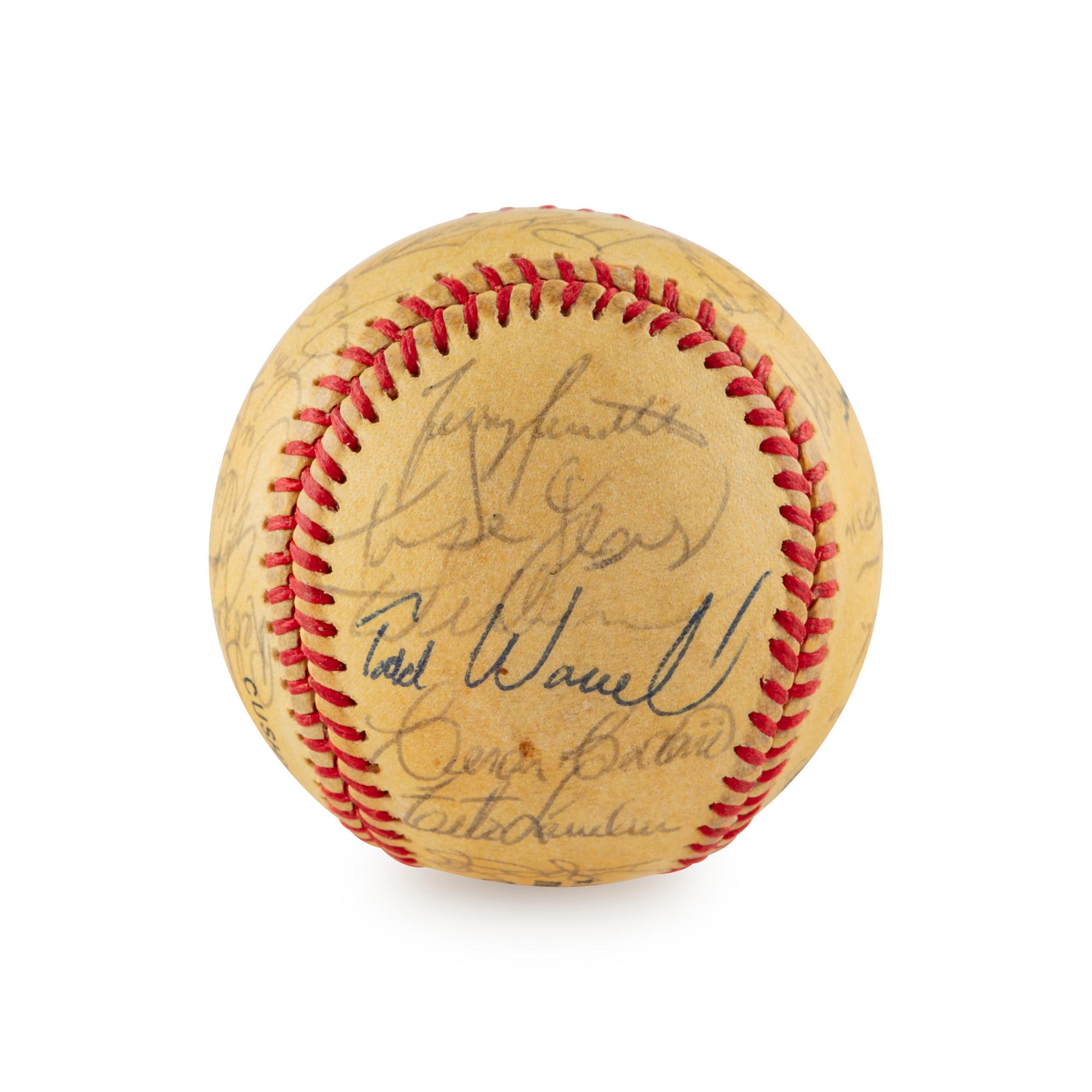 A 1985 St. Louis Cardinals Team Signed Autograph Baseball (Beckett Authentication Services)