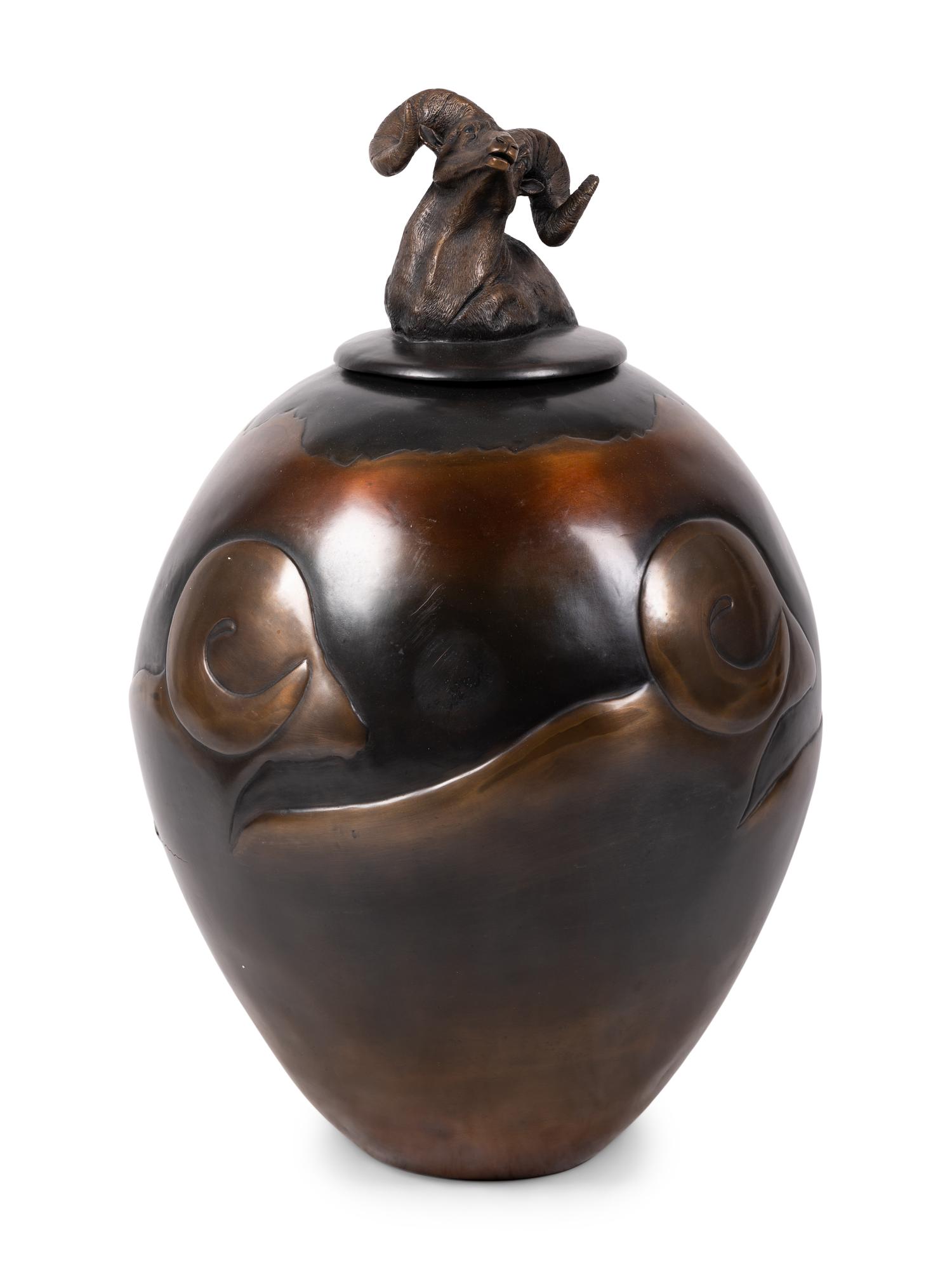 Big Horn Sheep Vase , edition 10/38