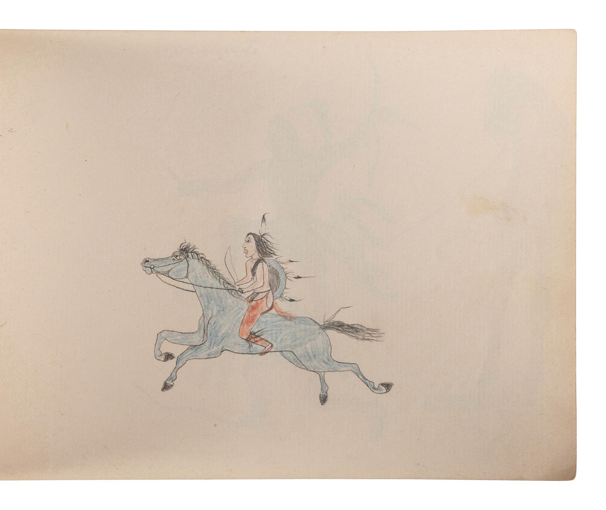 Rosebud Agency Sketchbook, by "Jack"