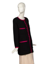 Chanel Jacket, Pink and Black, 1980-90s
