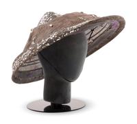 Two Oscar de la Renta Hats and One Sarli Hat, 1980-2000s