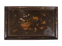 A Queen Anne Style Chinoiserie-Decorated Low Table