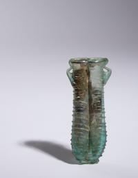 A Roman Glass Double Unguentarium