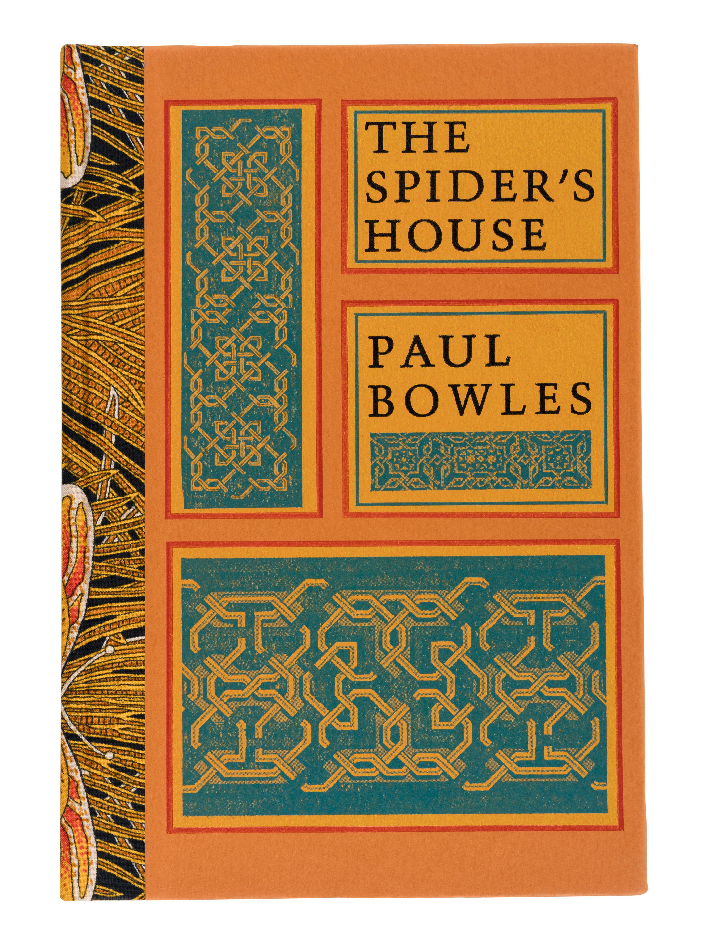 [FINE PRESS -- BLACK SPARROW PRESS]. BOWLES, Paul (1910-1999). The Spider's House . Santa Barbara: Black Sparrow Press, 1982.