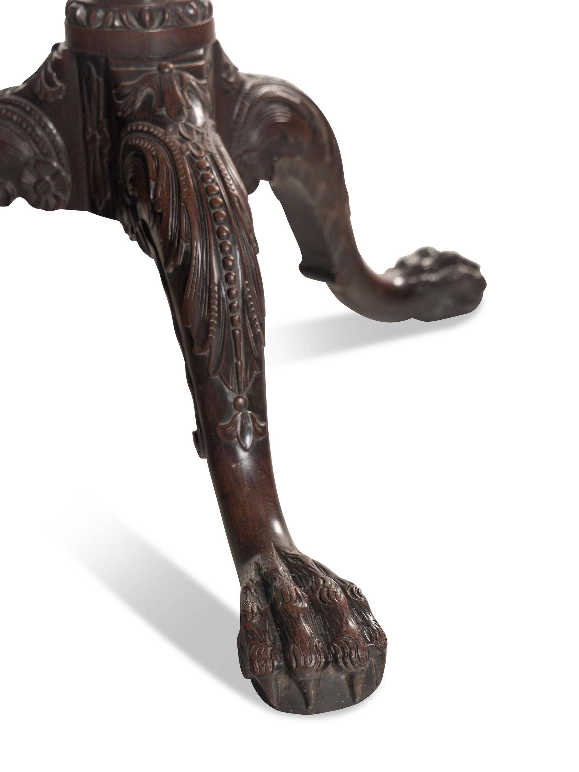 A George III Mahogany Tripod Table