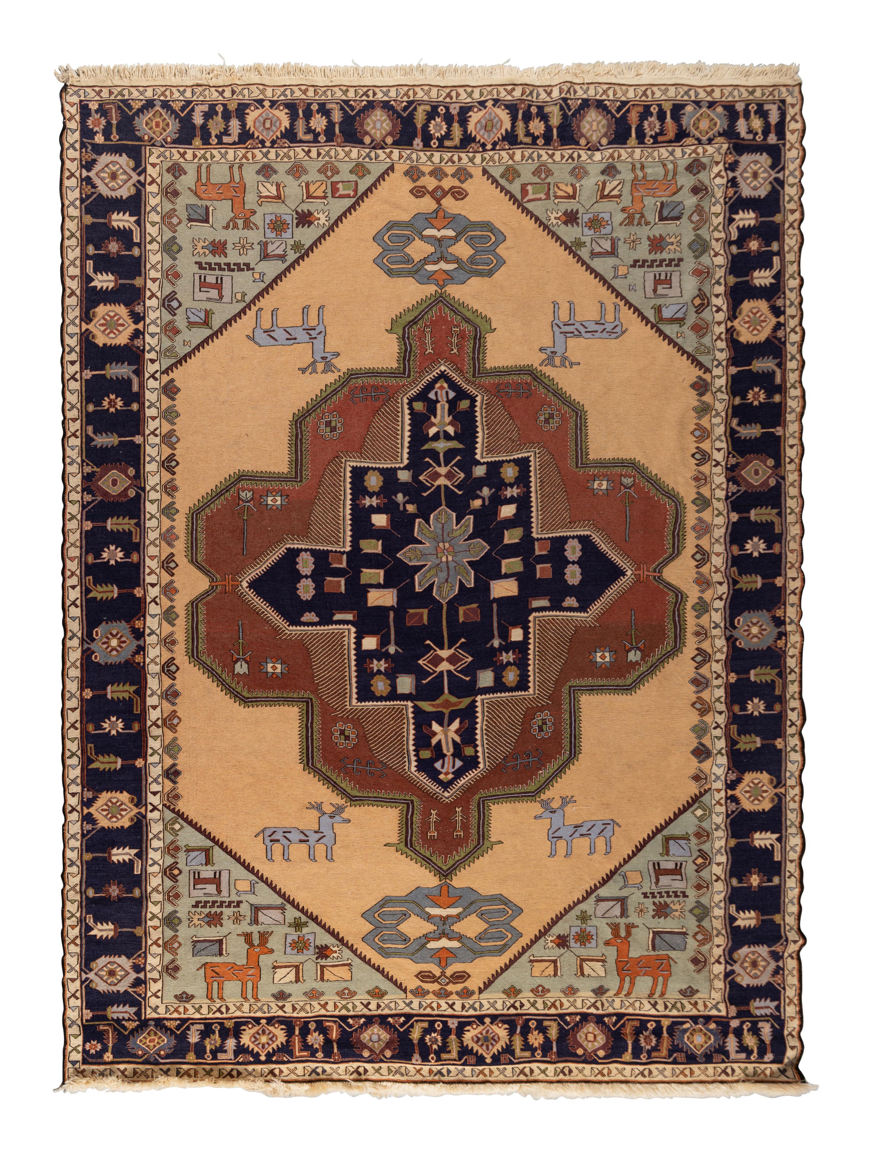 An Afghan Soumak Wool Rug