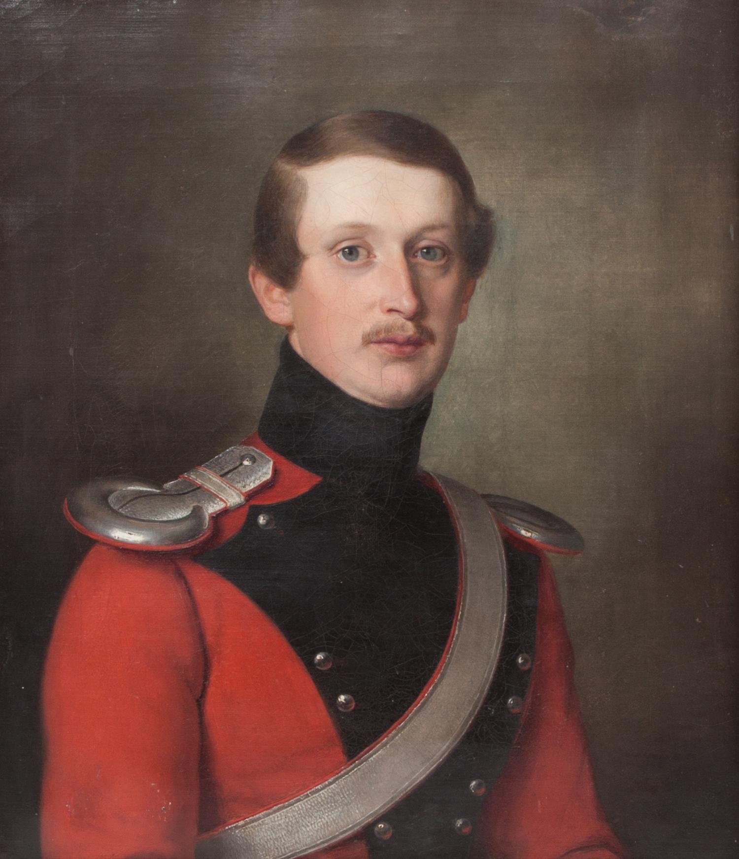 Continental School, (Late 19th century), Pair of Portraits
