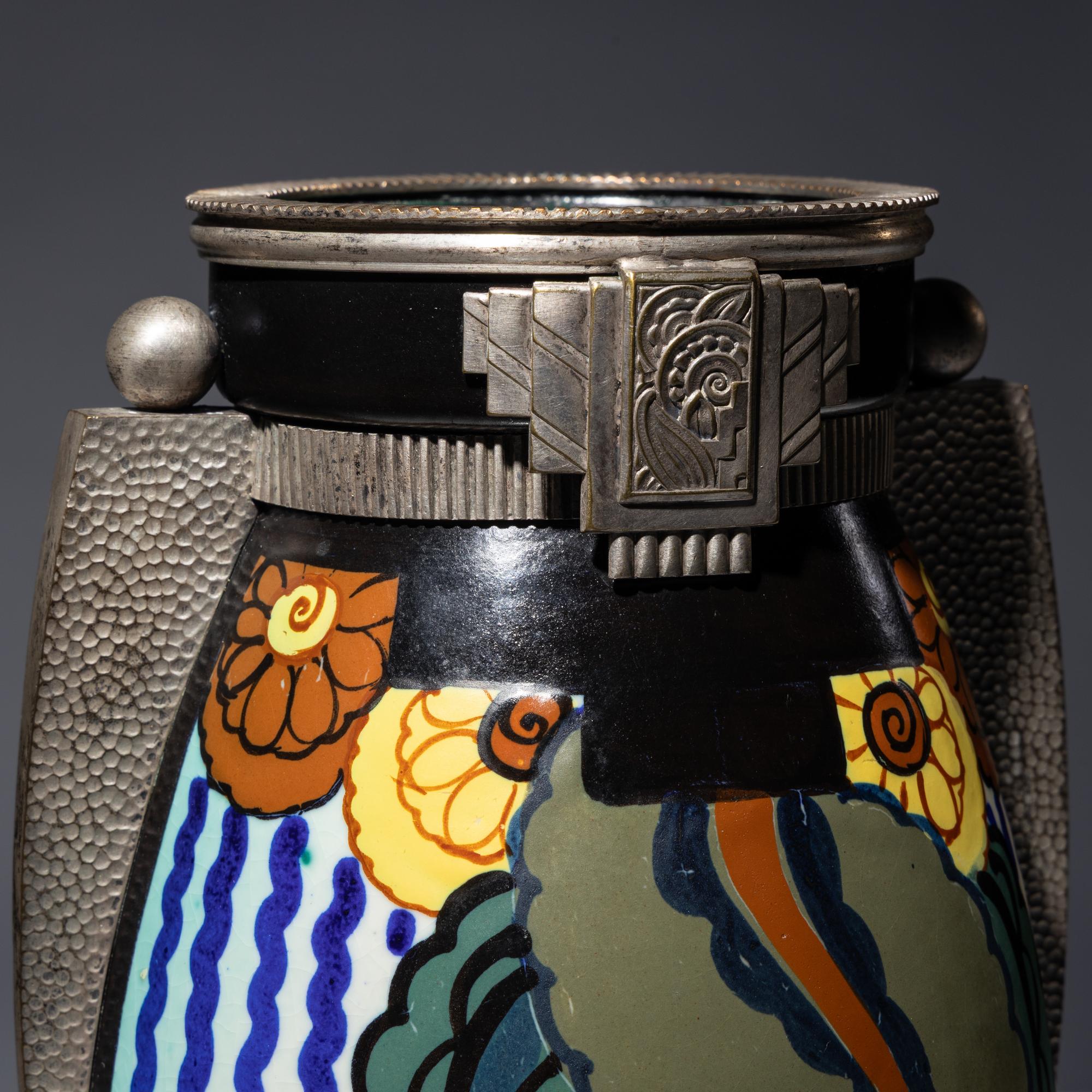 Mounted vase, c. 1930