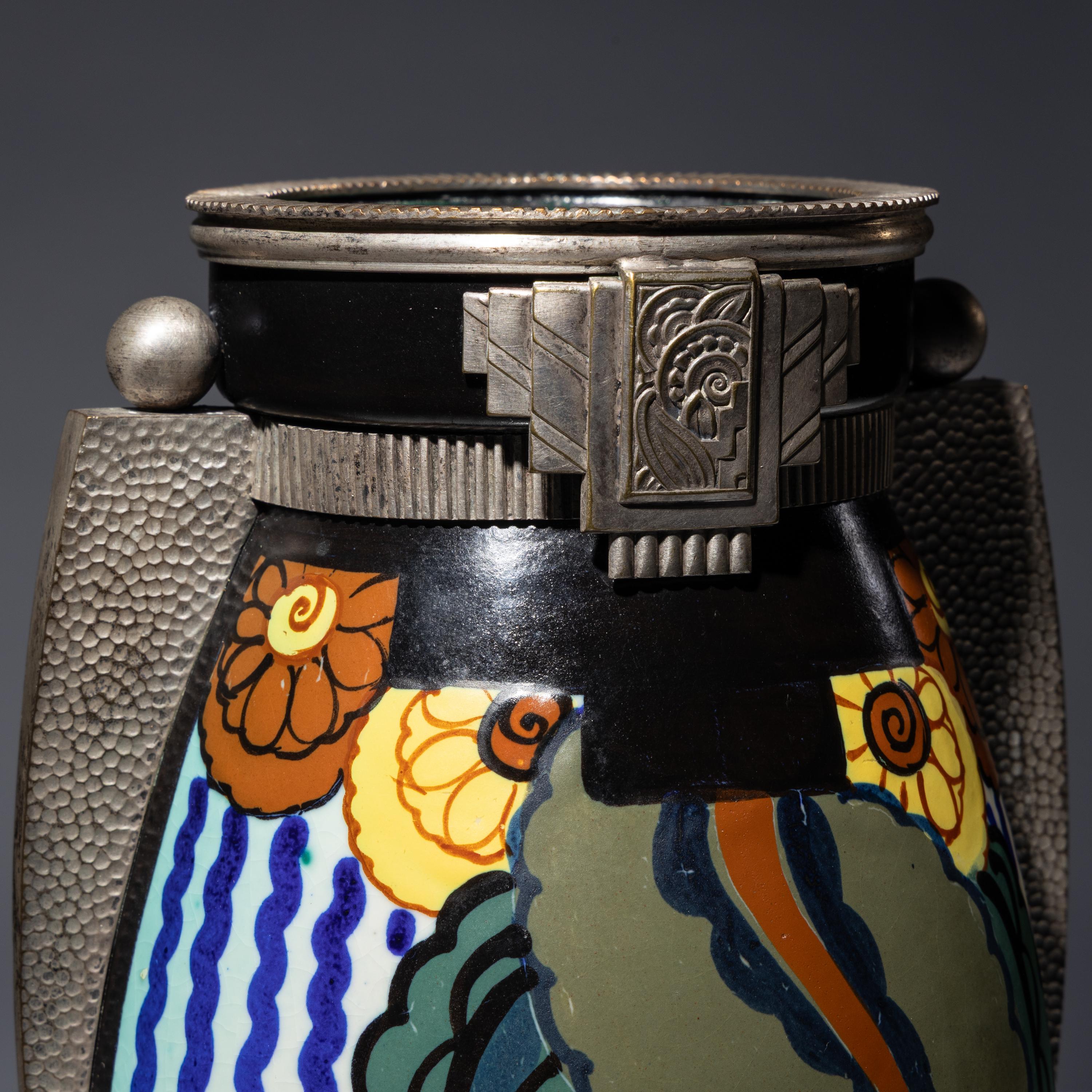 Mounted vase, c. 1930