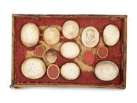 A Group of Grand Tour Plaster Intaglios