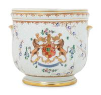 A Samson Porcelain Cache Pot