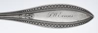 A Large Collection of American Silver and Coin Silver Flatware Articles