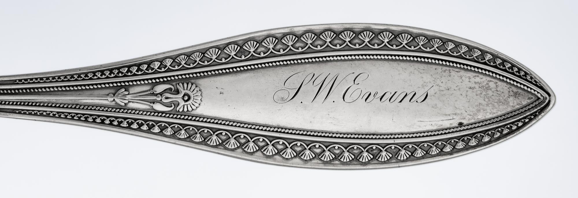 A Large Collection of American Silver and Coin Silver Flatware Articles