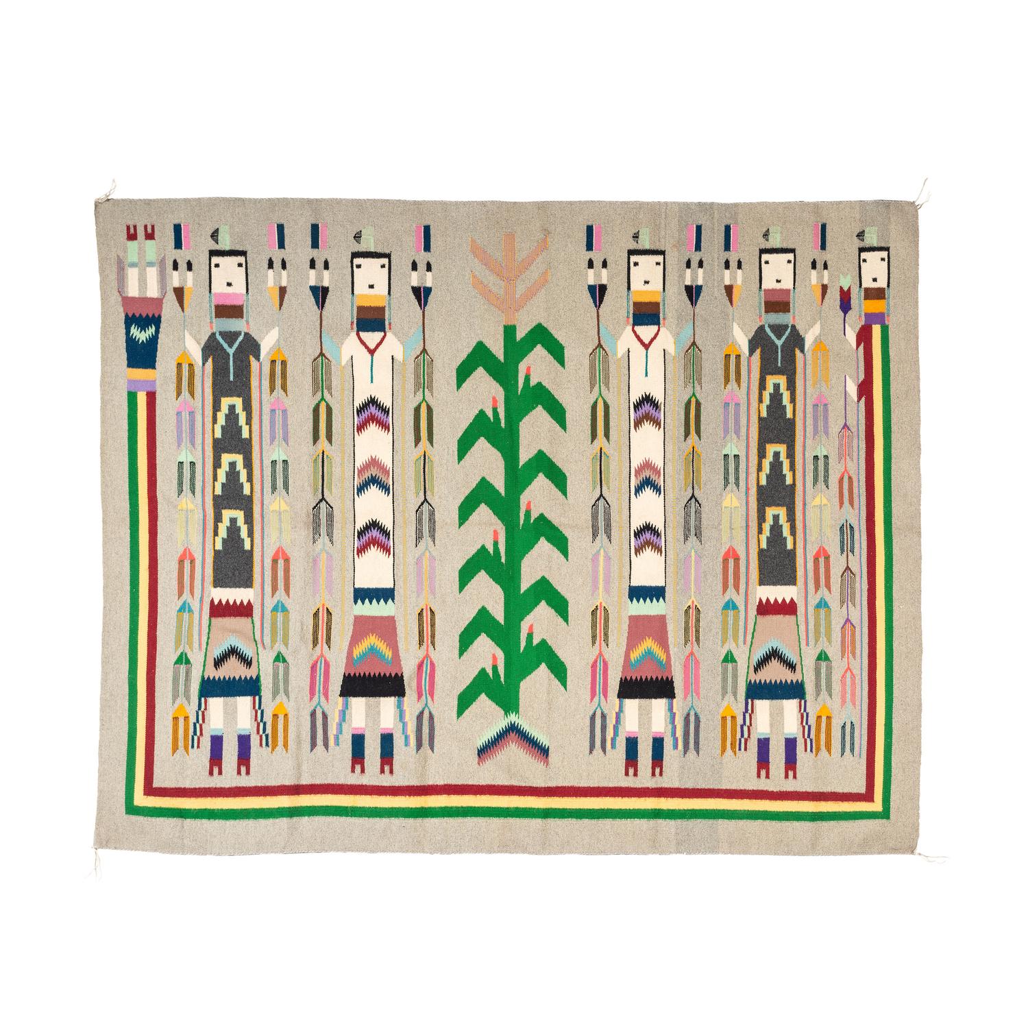 Navajo Yei Weaving / Rug