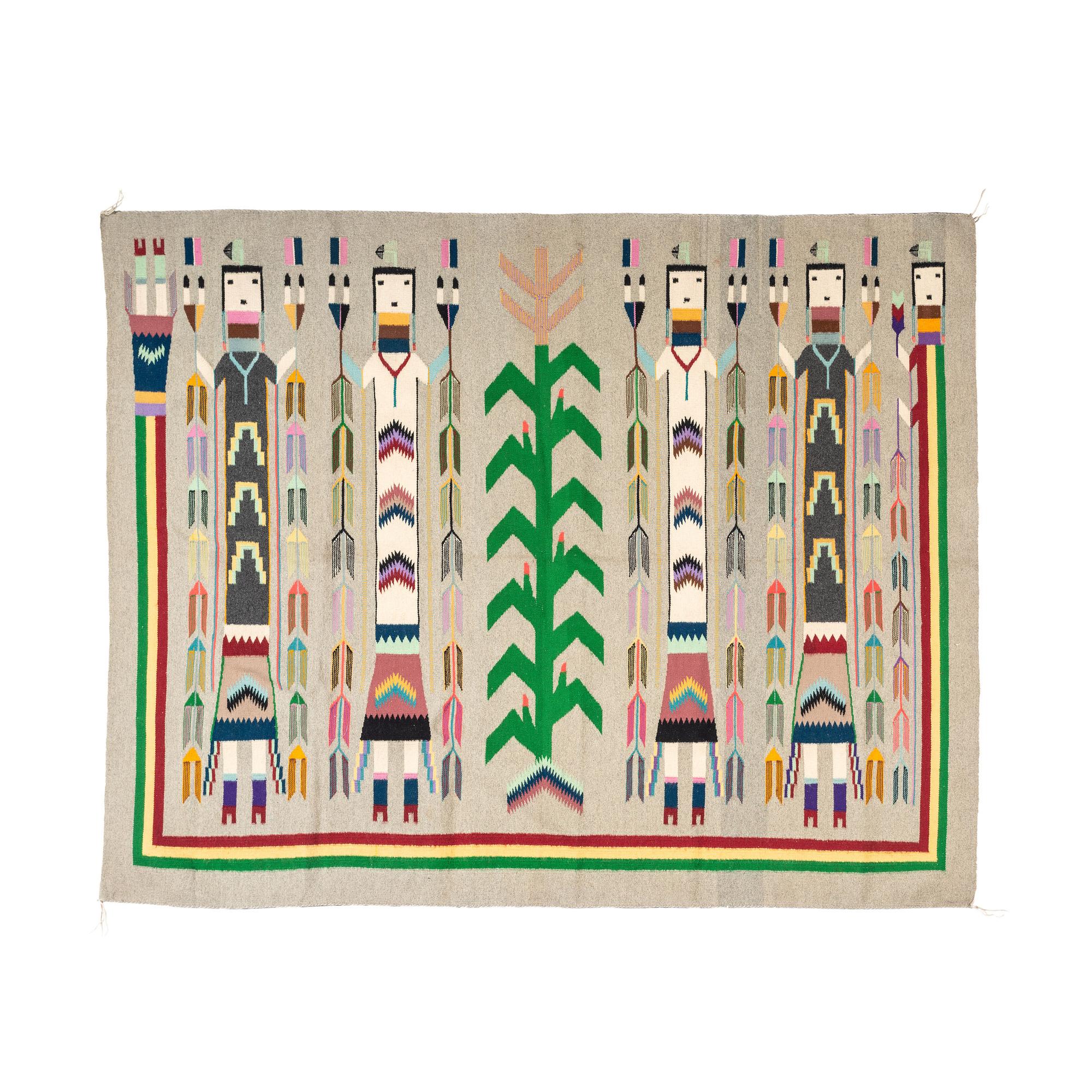 Navajo Yei Weaving / Rug