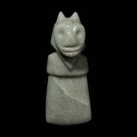 A Costa Rican Jade Avian Pendant