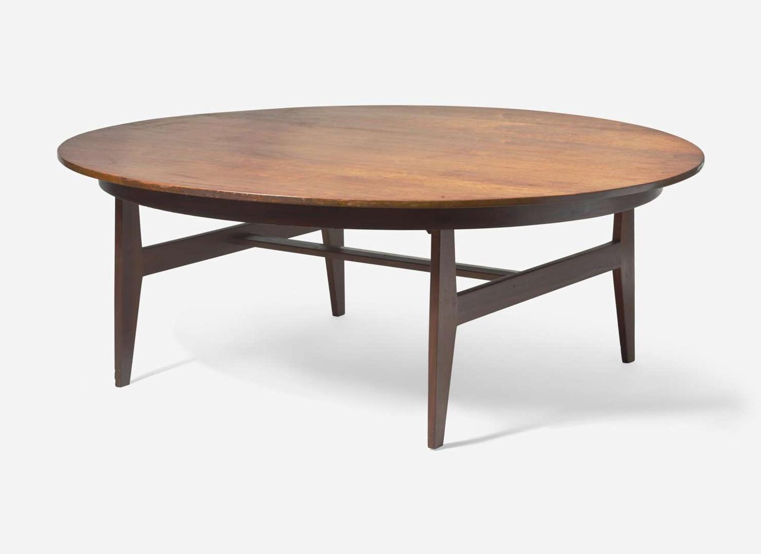American Modern, Custom Height-Adjustable Walnut Table