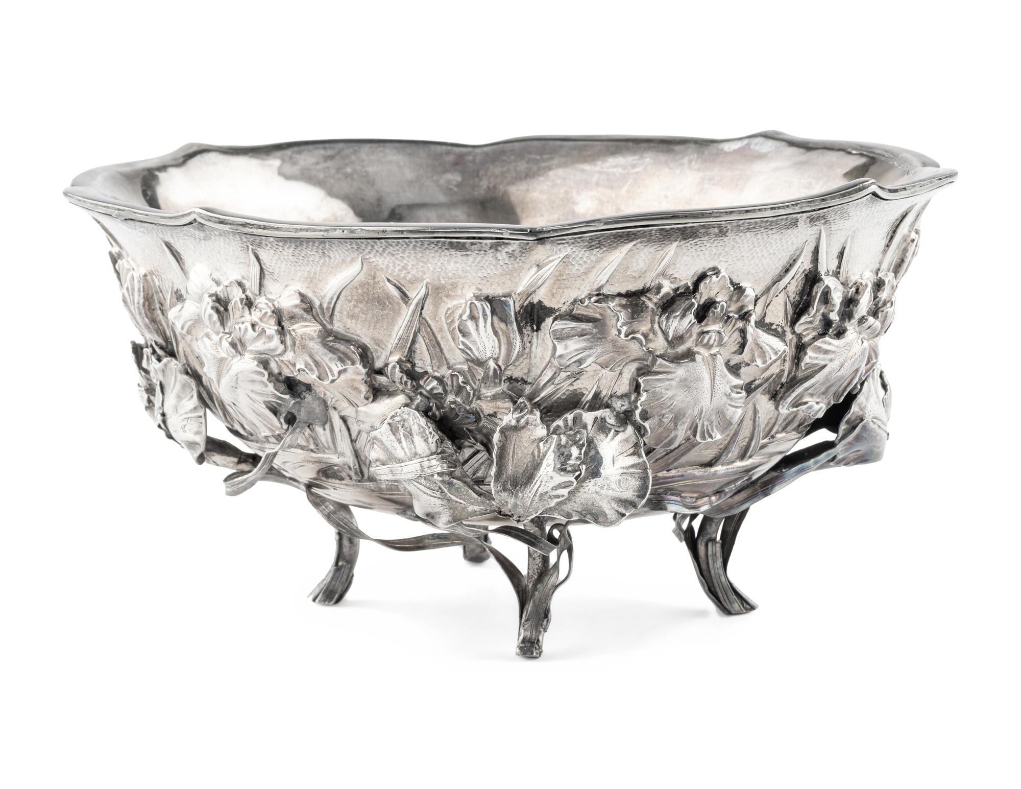 A Japanese Export Silver Bowl