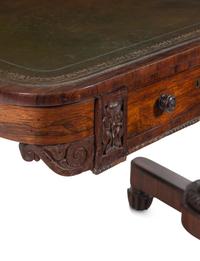 A Regency Rosewood Writing Table
