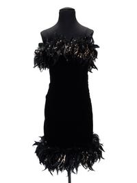 Three Designer Dresses: Valentino, Adele Simpson, Yves Saint Laurent, 1980-90s