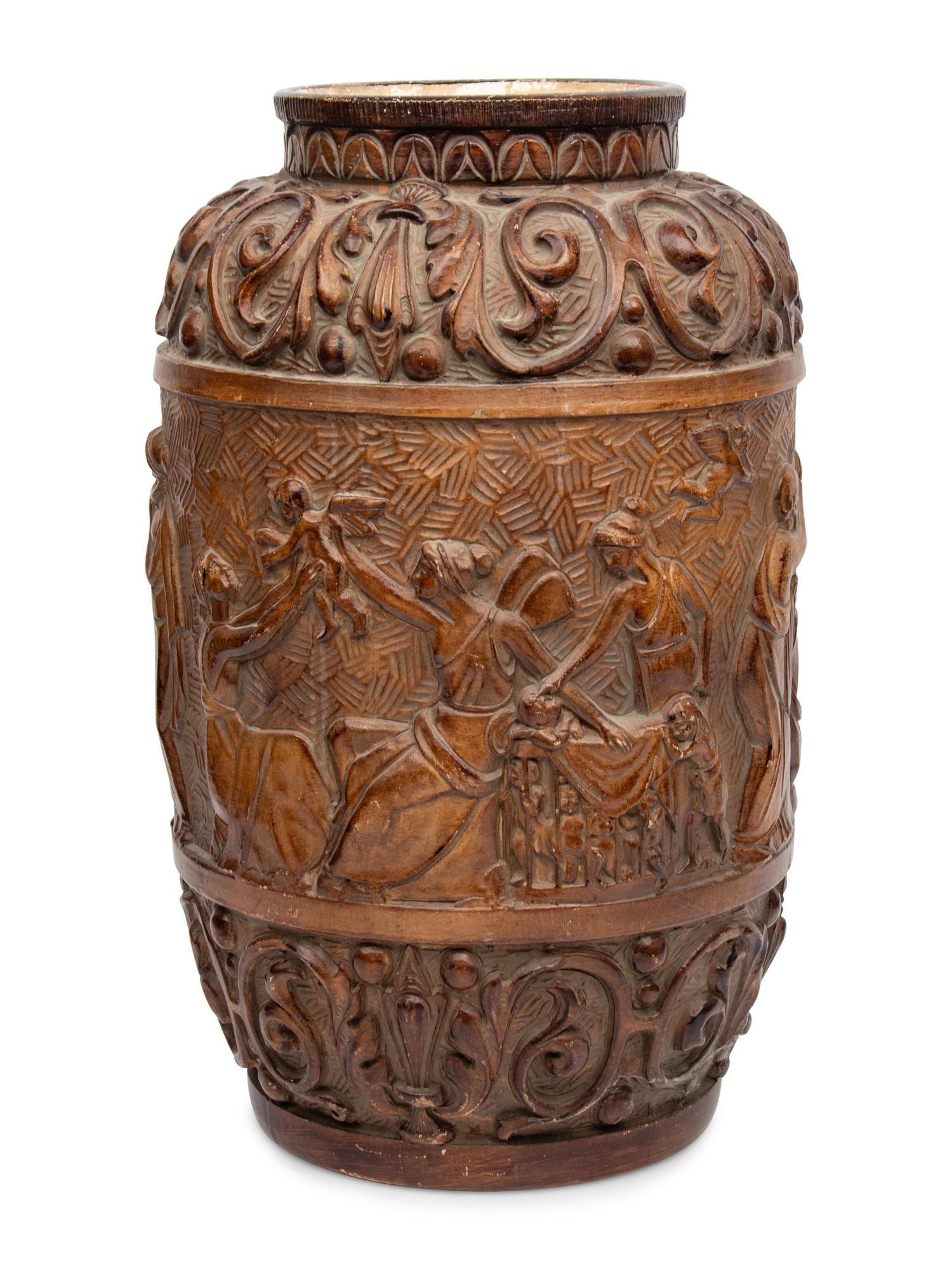 A Continental Ceramic Umbrella Stand